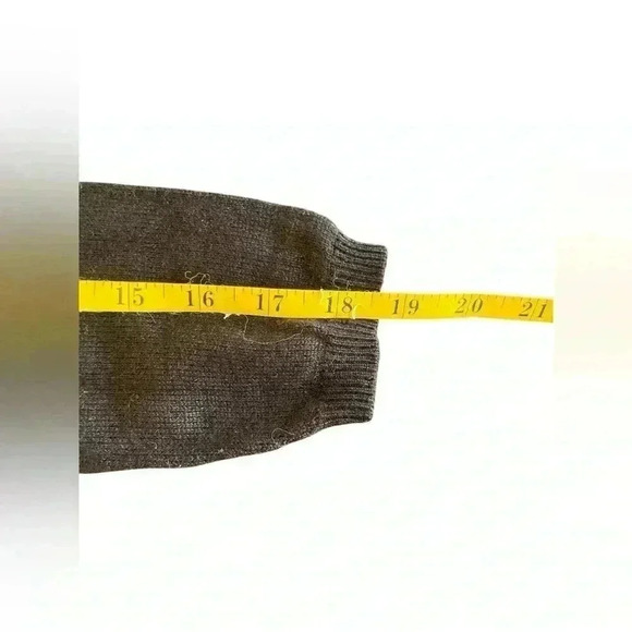 Karen Kane Vintage Silk Cashmere Embroidered Floral Pullover Sweater Large - Picture 8 of 9